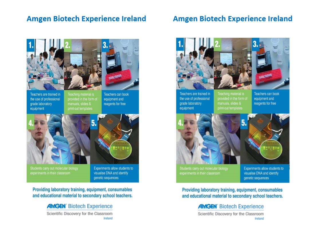 Amgen Biotech Experience Flyer