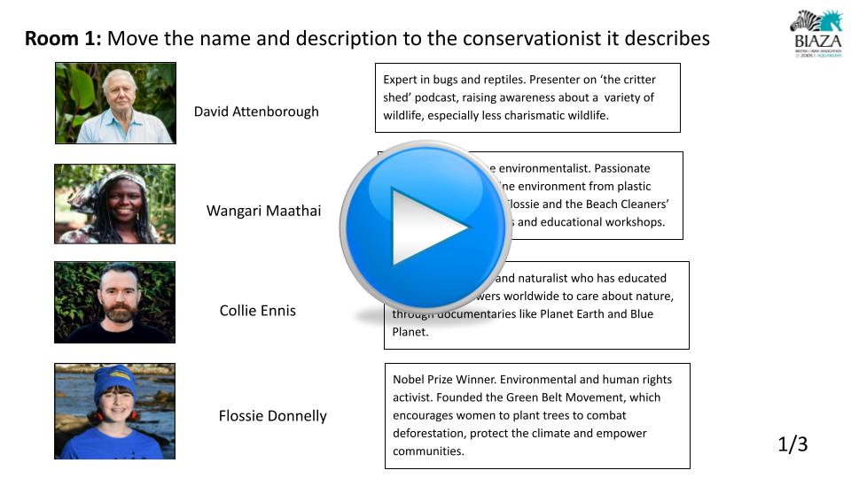 Match the Conservationist