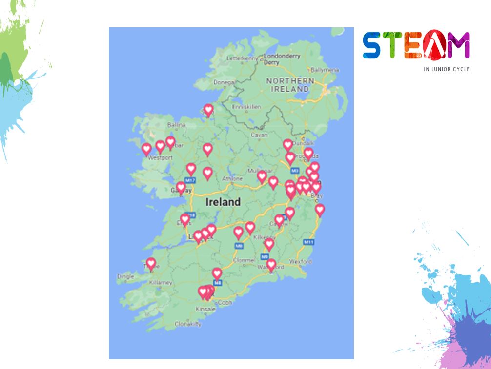 Map of Participating Schools 2023