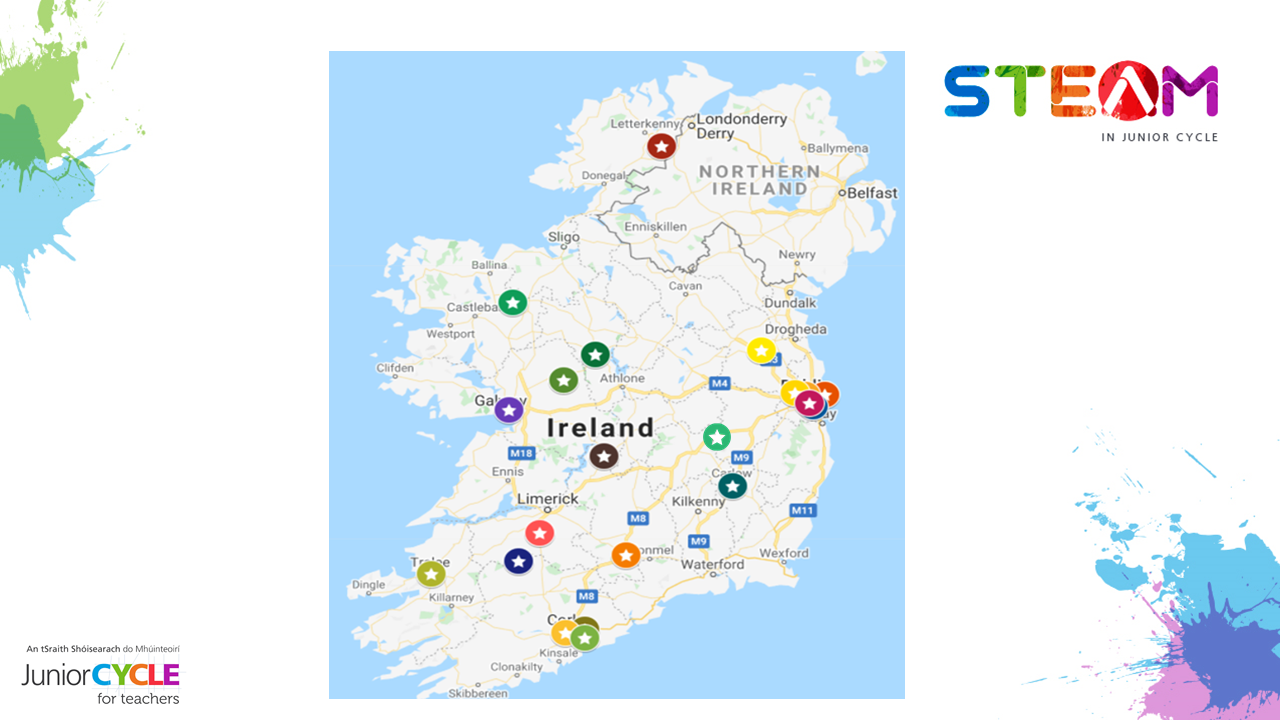 Map of Participating Schools for 2022