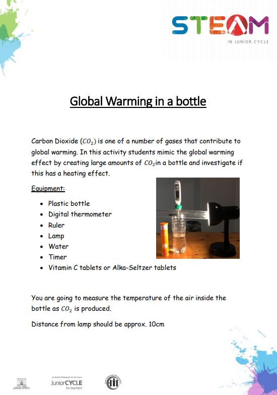 SFI ESERO Global Warming Worksheet