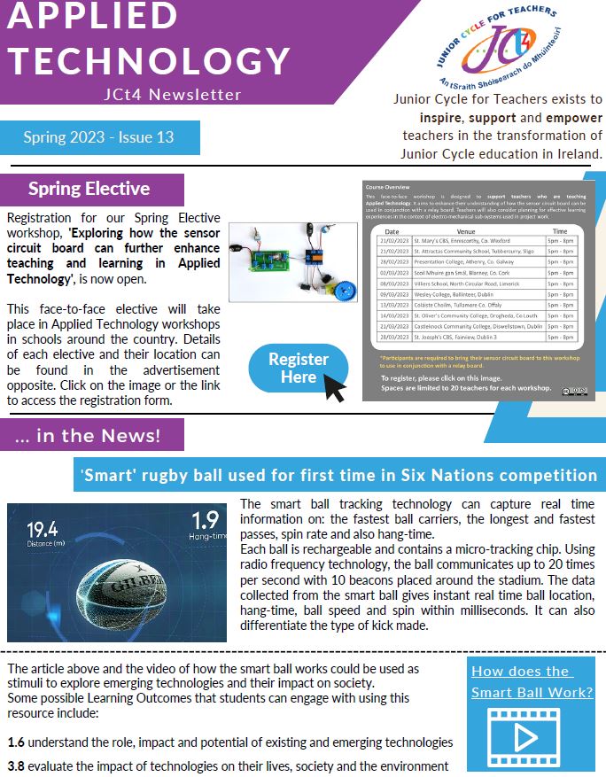 Applied Technology Newsletter Spring 2023