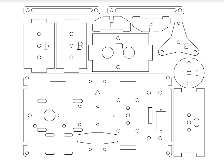 Acmhainne Rialú Fréamhshamhaltaithe .DXF File