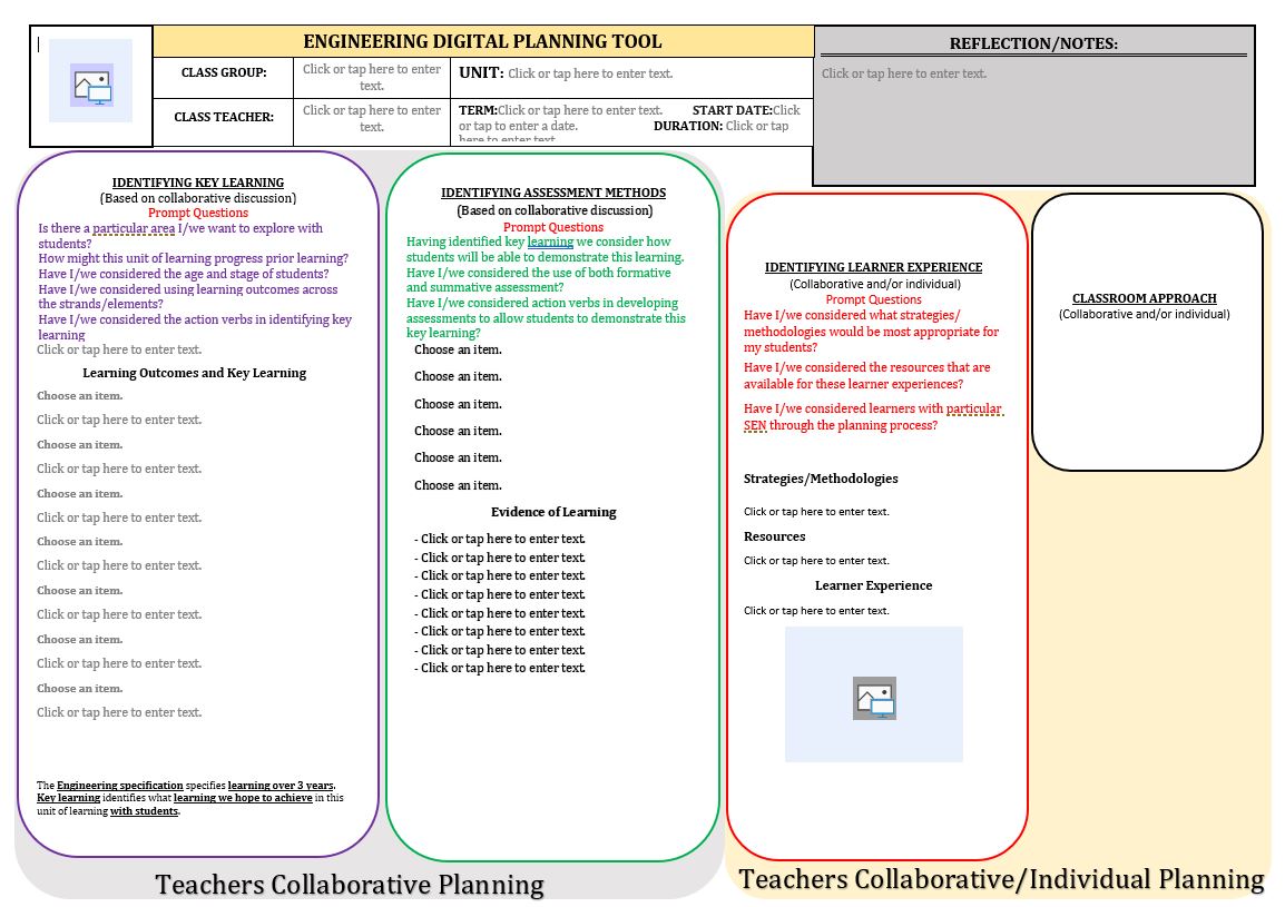 Digital Planning Tool