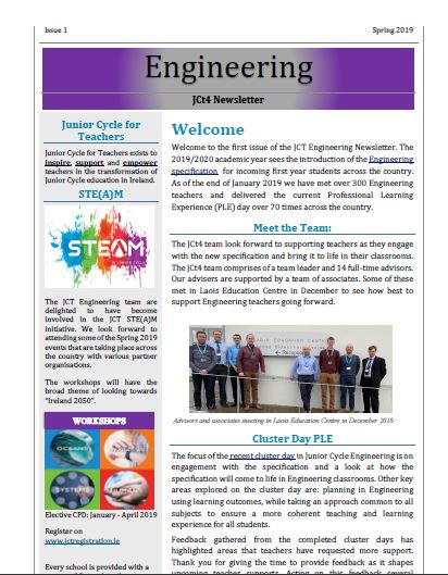 Engineering Newsletter Spring 2019