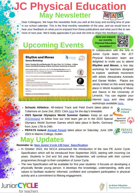 May 2023 Newsletter